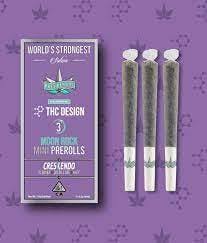 Photograph of product: Moonrock Crescendo - 3pk/1.5g Preroll Pack - 