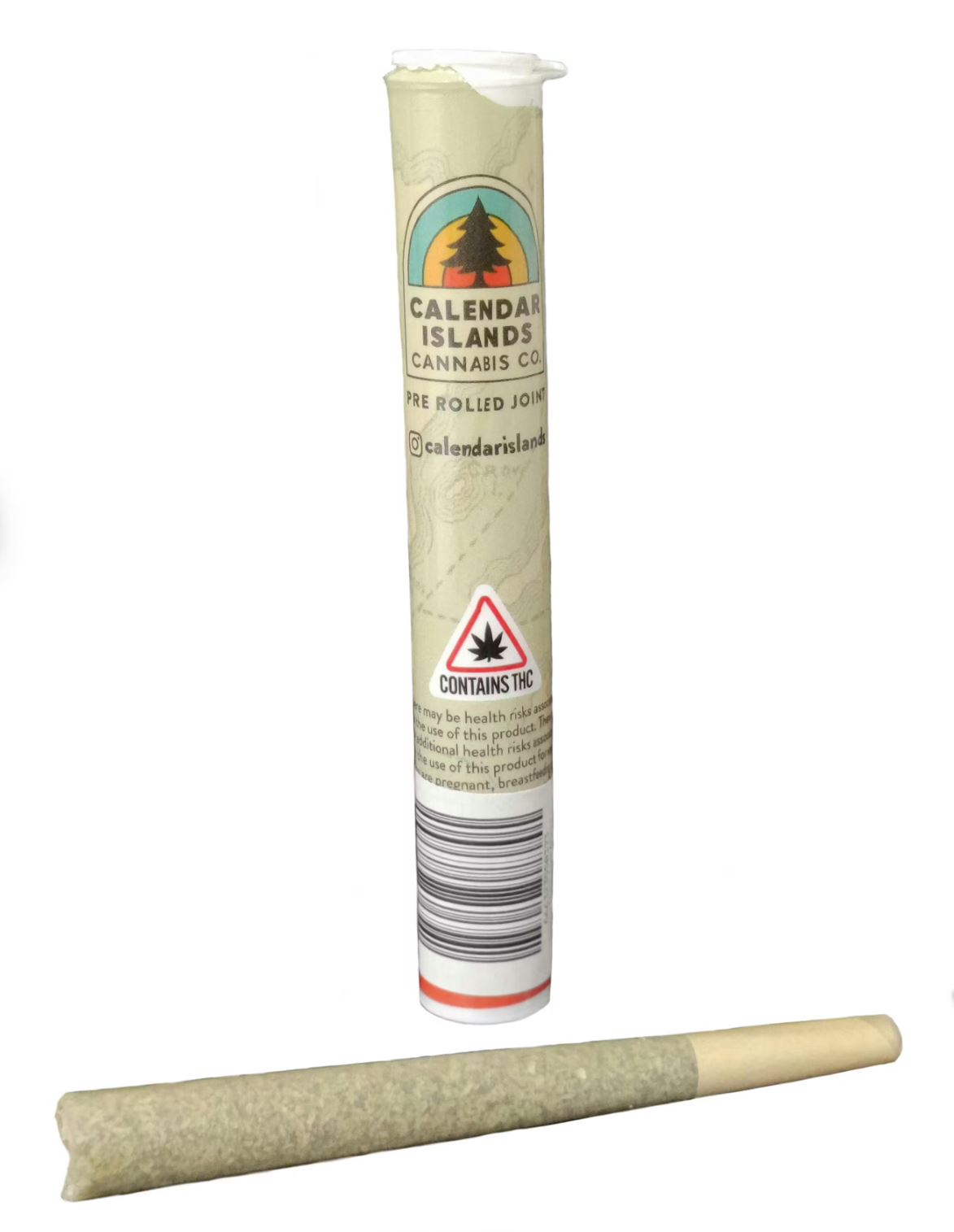 Photograph of product: Calendar Island Jet Fuel OG Pre-roll