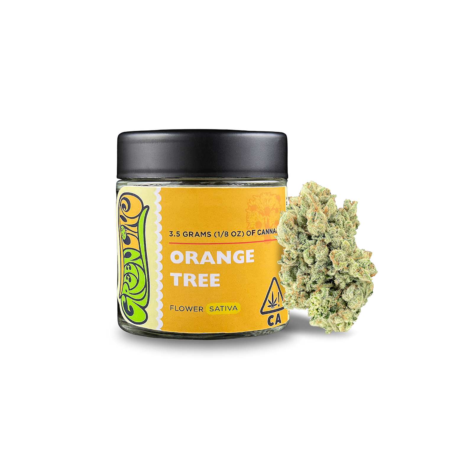 Photograph of product: 1/8 oz Orange Tree (Oui'd) Indoor TH-oui:32% $39 or 2/$60 - 3.5g