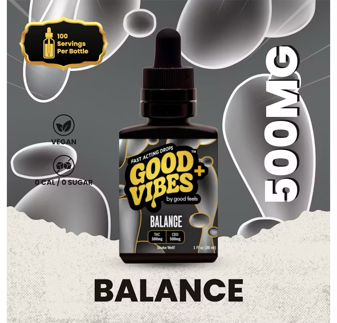 Photograph of product: Balance 1:1 Fast-Acting Syrup | TH-oui:CBD 500mg