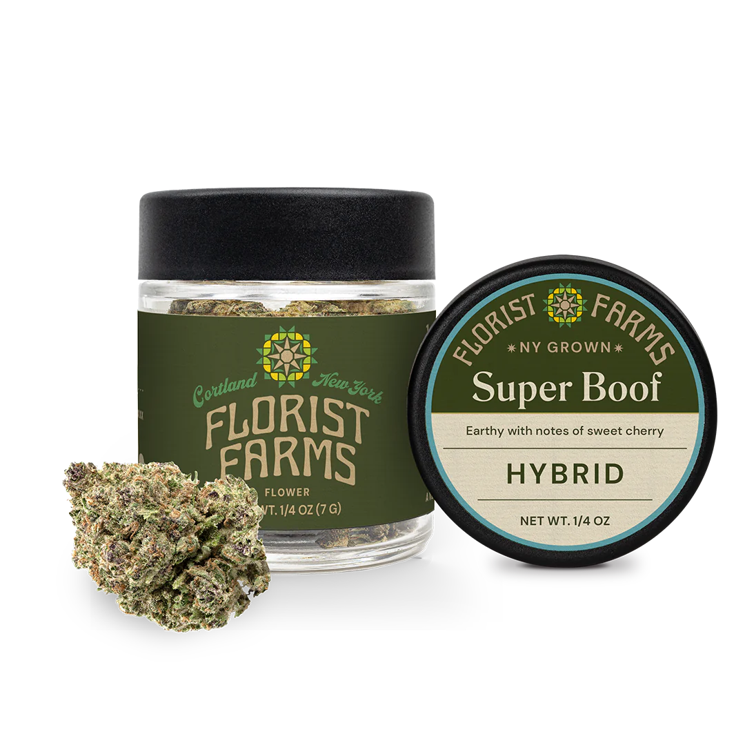 Photograph of product: Florist Farms | Super Boof | Flower - 3.5g
