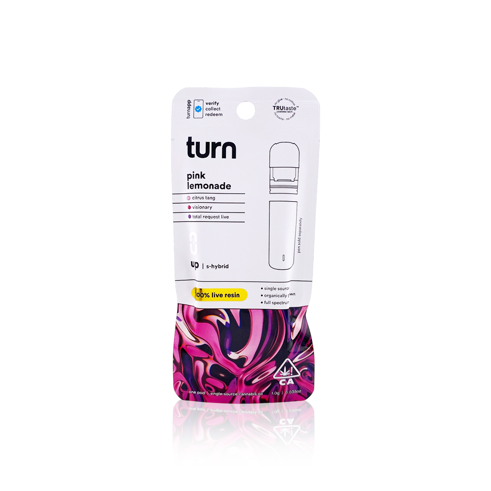 Photograph of product: TURN - Vape Pen - Pink Lemonade - 1G