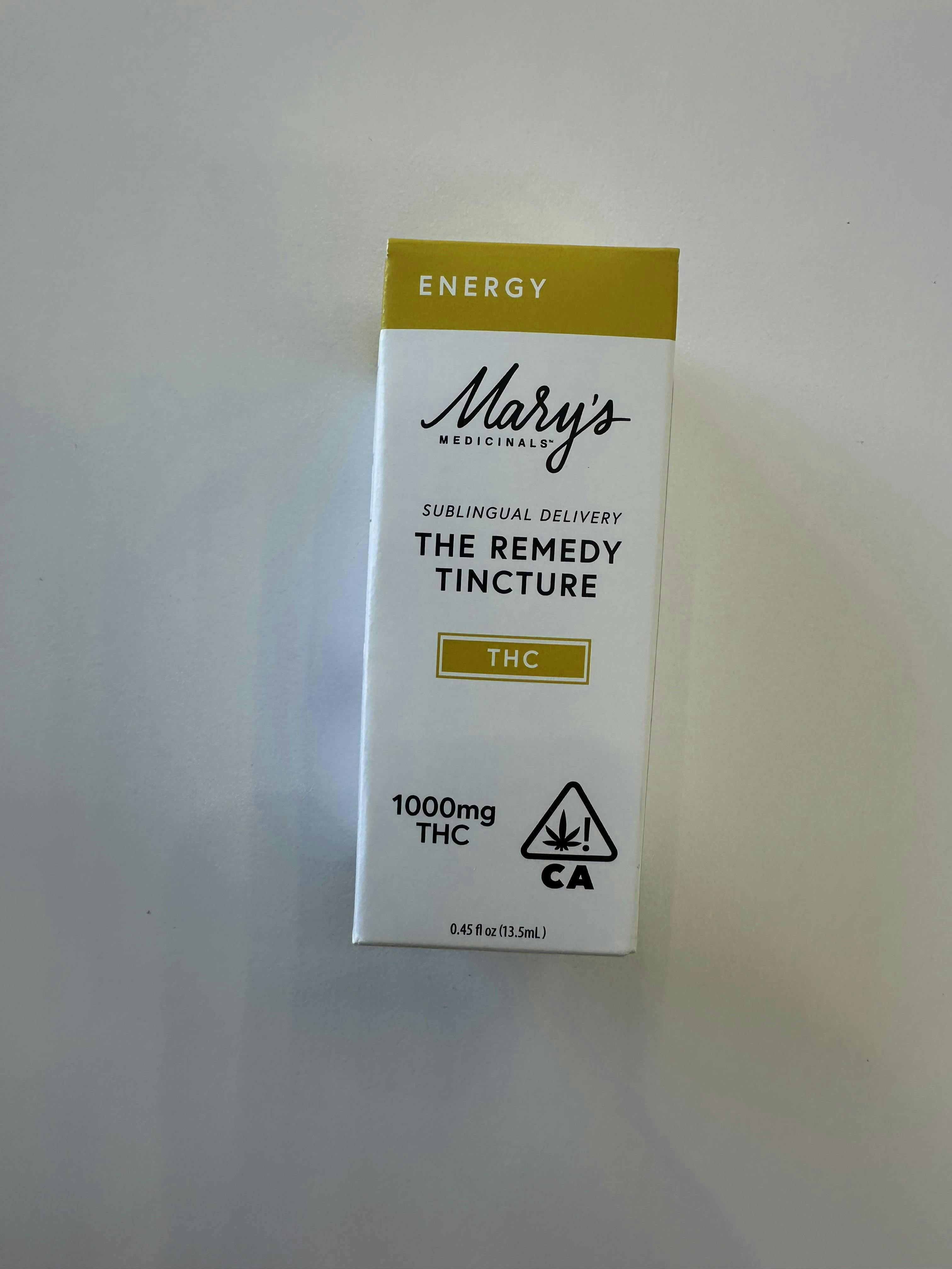Photograph of product: Mary's Medicinals - Mary's Energy Tincture 0.45 oz