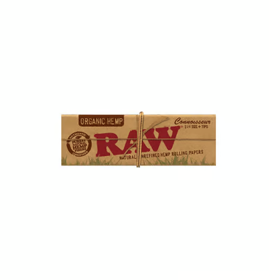 Photograph of product: Raw Organic Connoisseur 1 1/4" + Tips