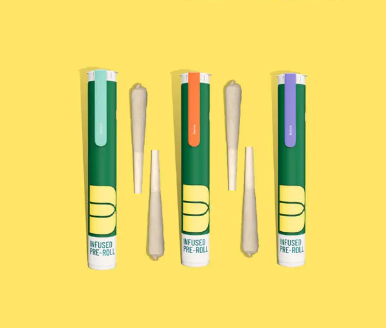 Photograph of product: The Botanist Pre-Roll 2pk/1g Infused- Johnny Appleseed