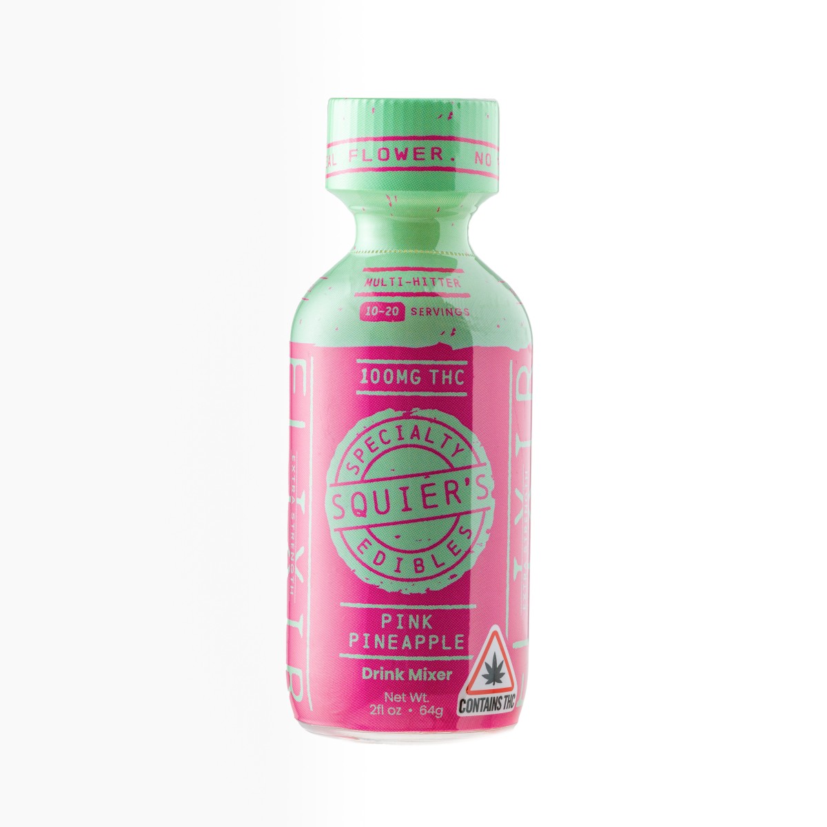 Photograph of product: Pink Pineapple Mixer (2oz) 100mg