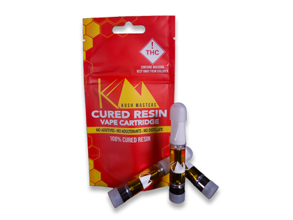 Photograph of product: Kush Masters Cured Resin Cartridge (S)