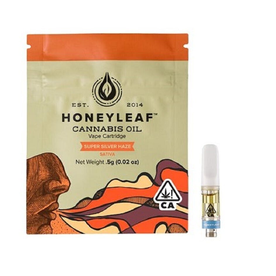 Photograph of product: .5G CART - SUPER SILVER HAZE