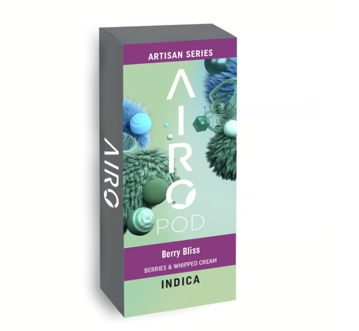 Photograph of product: Airo Berry Bliss 1g Cartridge