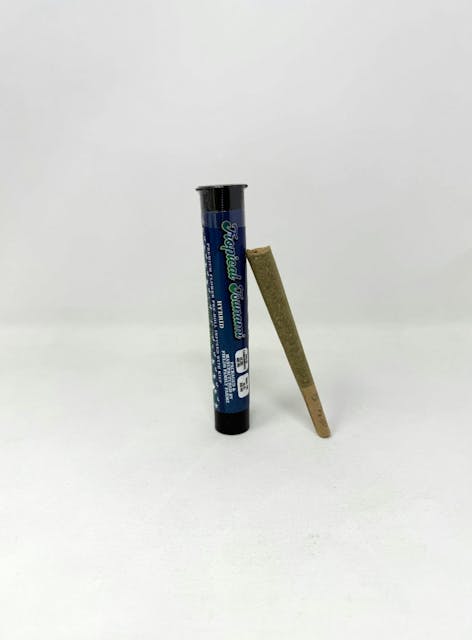 Photograph of product: Tropical Tsunami 1g Kief Infused Single Pre Roll - 