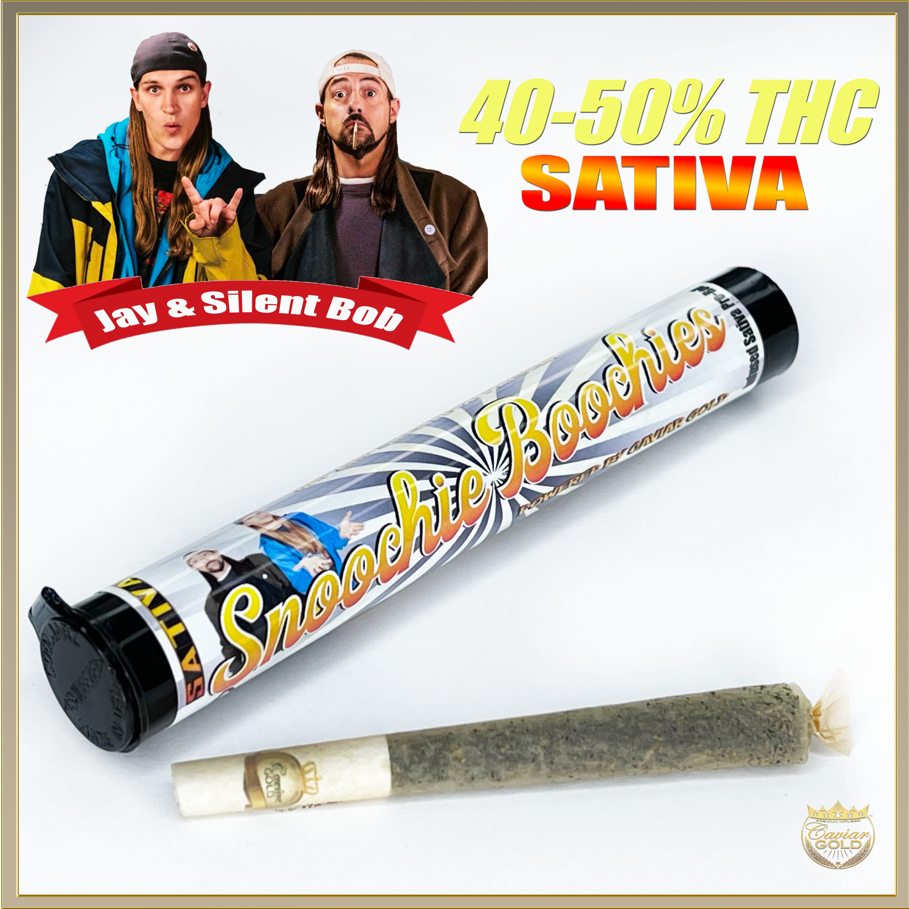 Photograph of product: King Cavi Infused Pre-Roll - Snoochie Boochie
