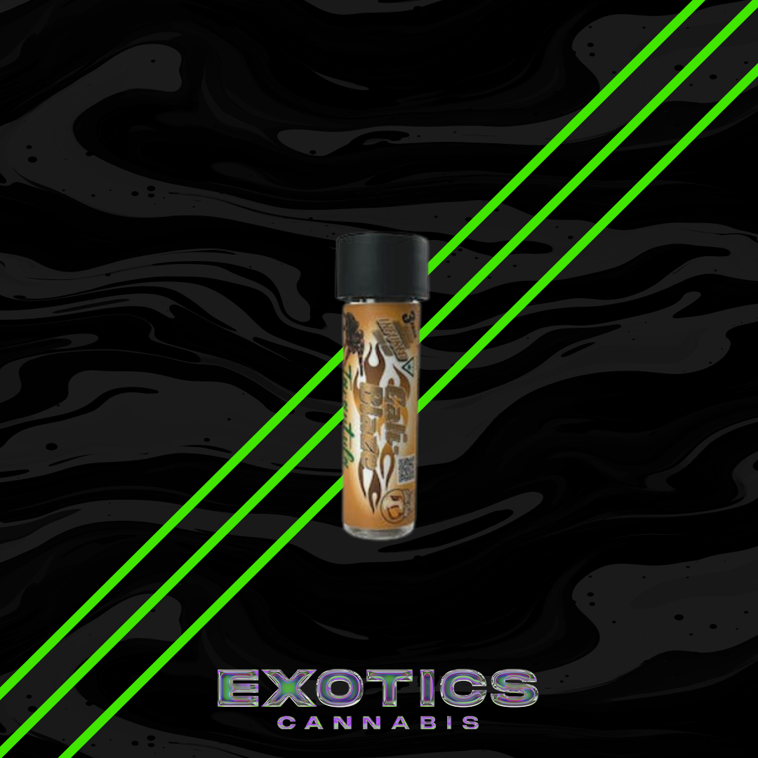 Photograph of product: Cali-Blaze - Vanilla Lava Cake Tarantula Infused (3x1g) Pack Pre-rolls (2/$30)