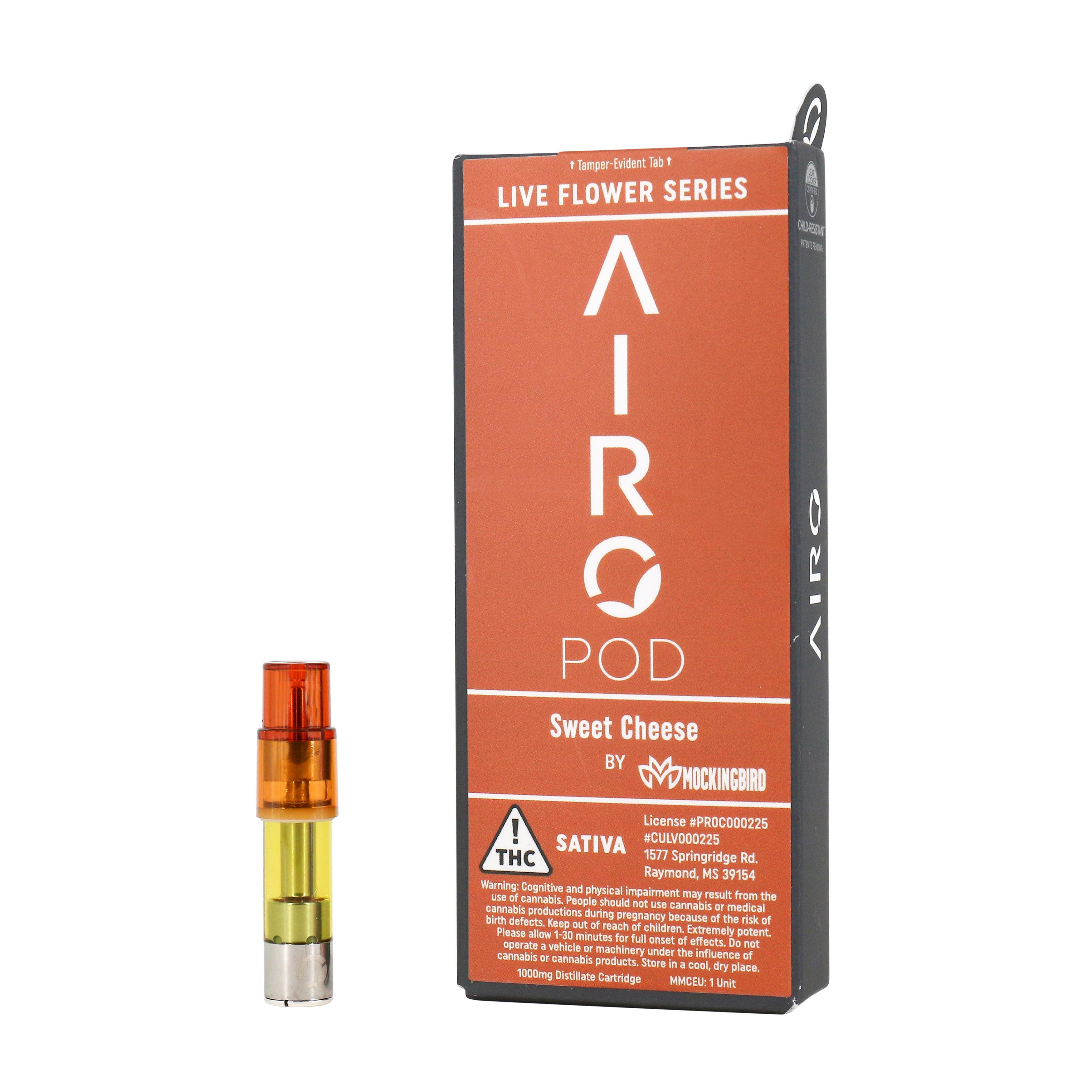Photograph of product: Airo | 1g | Sweet Cheese | Pod