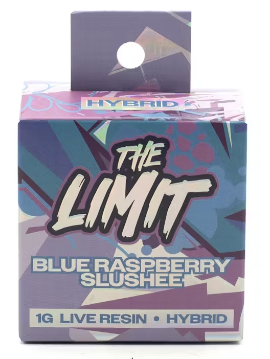 Photograph of product: The Limit | Blue Raspberry Slushie | 1g Live Resin