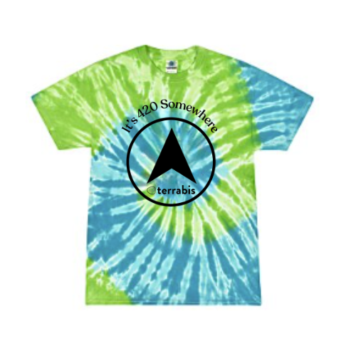 Photograph of product: XL 420 Tie-Dye T-Shirt