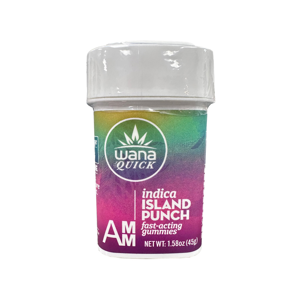 Photograph of product: RVR - Edible - Gummies - WANA Island Punch - Oui'd - 100MG