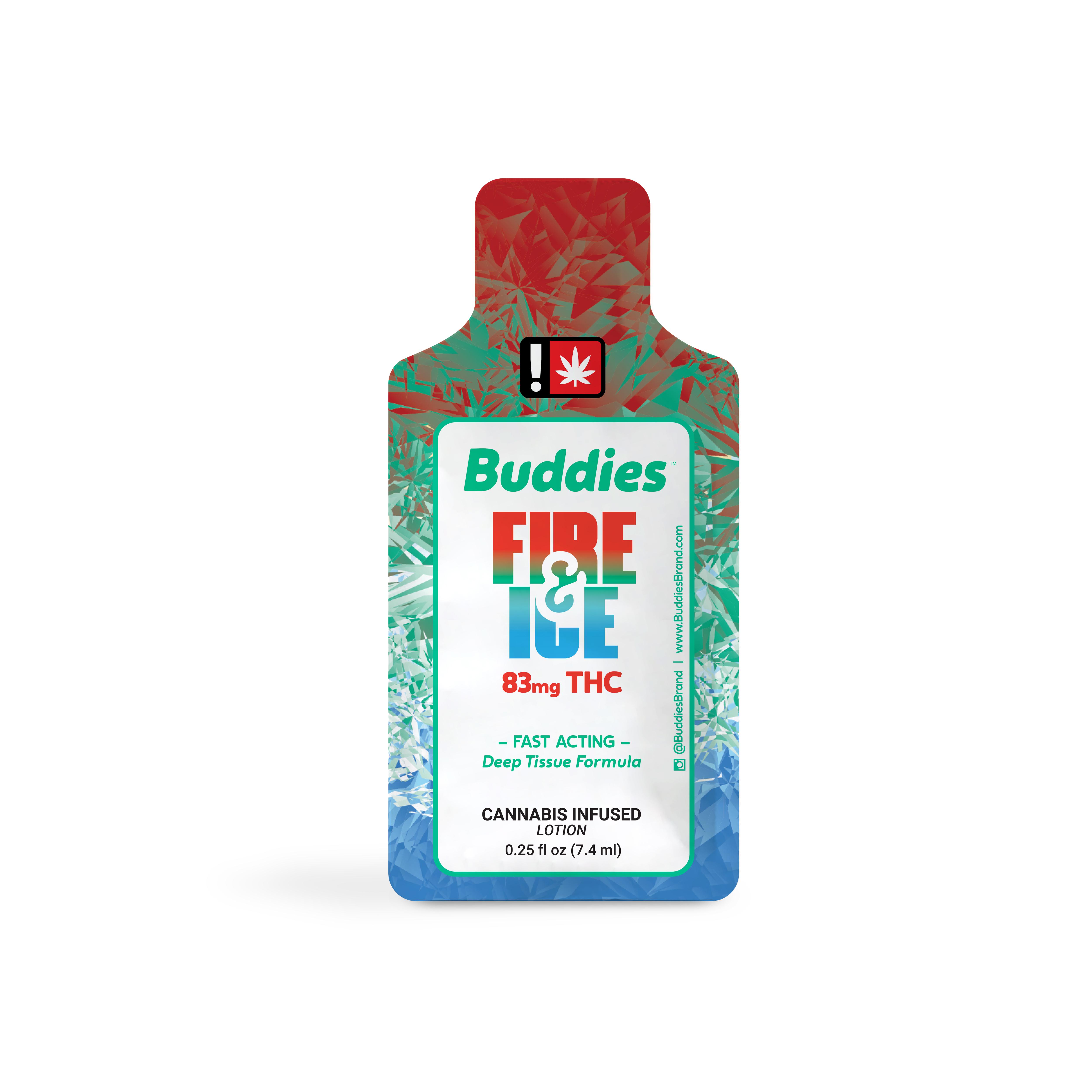 Photograph of product: Buddies | Topical | Lotion Fire & Ice TH-oui