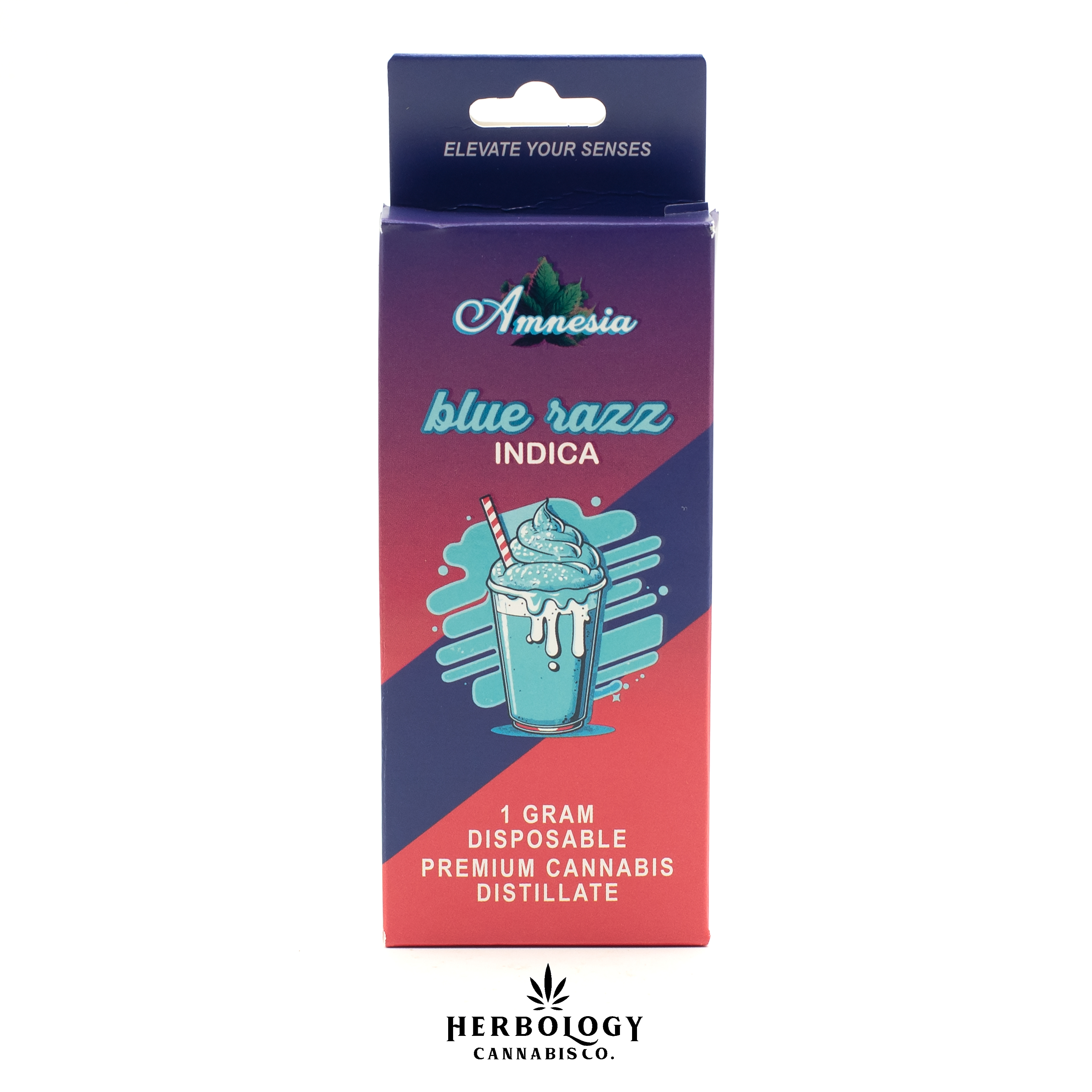 Photograph of product: Amnesia | Disposable Vape | Blue Razz