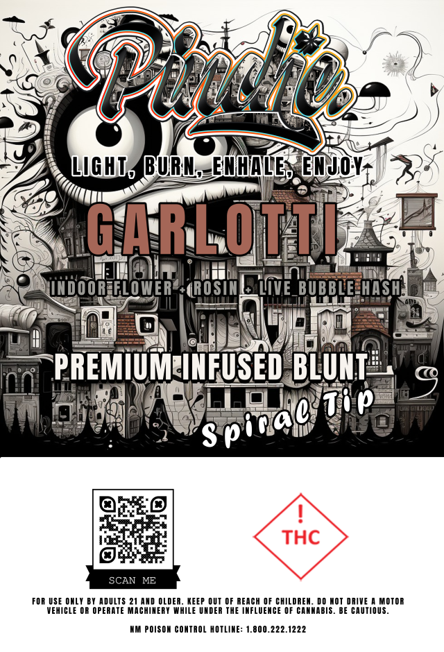 Photograph of product: Pinche - Project Banana Soap (H) Rosin Infused Spiral Tip Blunt