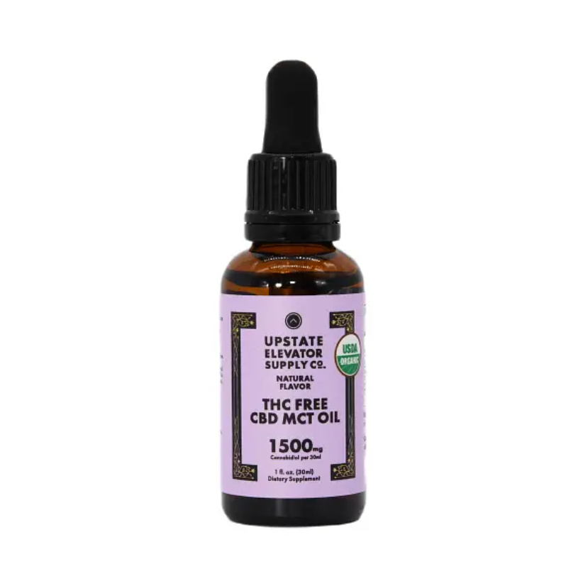 Photograph of product: UESC | Organic TH-oui Free CBD Unflavored Tincture | 30ml