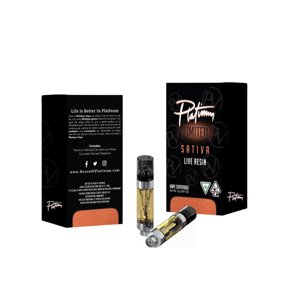 Photograph of product: Platinum Vape Live Resin - Outer Space