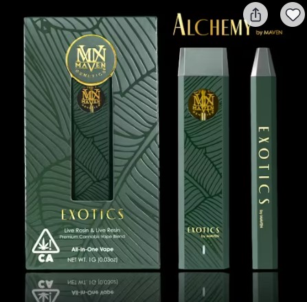 Photograph of product: Alchemy - Exotics - Dispo-1g