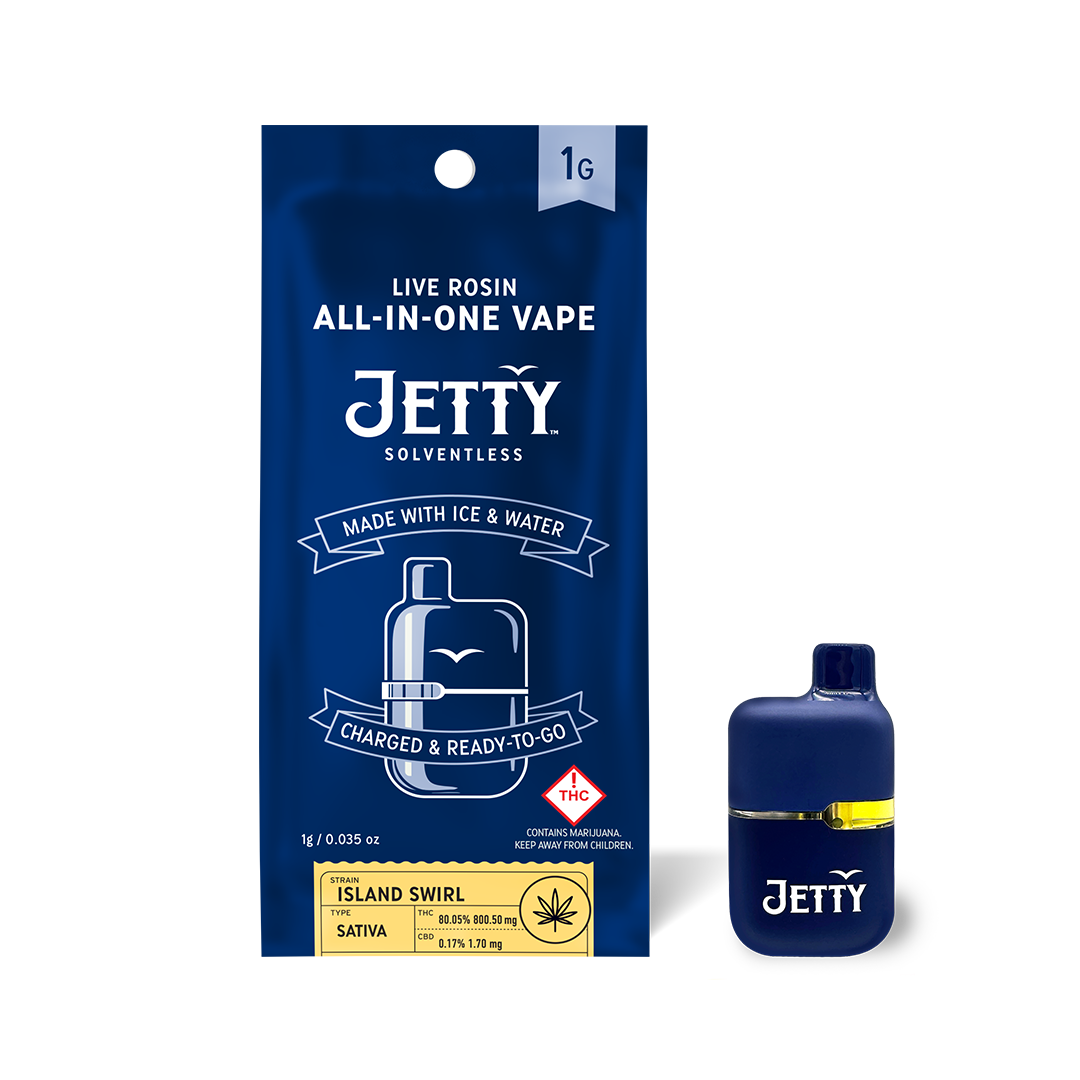 Photograph of product: Amethyst Grove (H) - Live Rosin All-In-One - Jetty Extracts