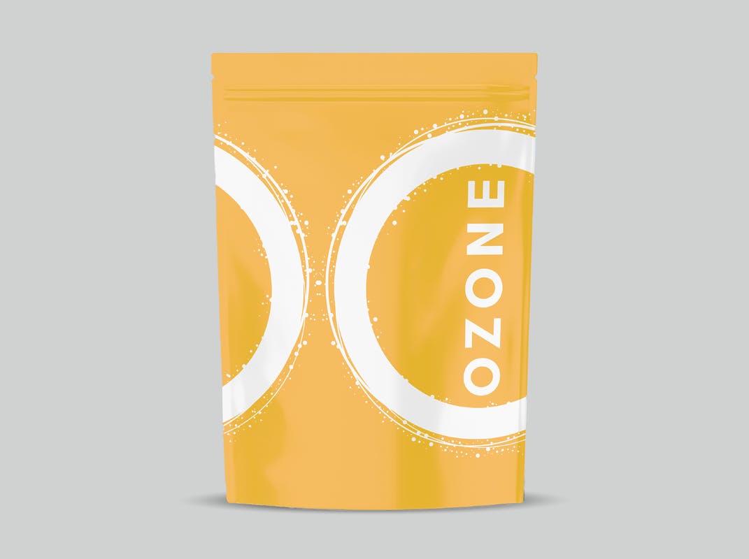 Photograph of product: Ozone 100mg Gummies - Mango