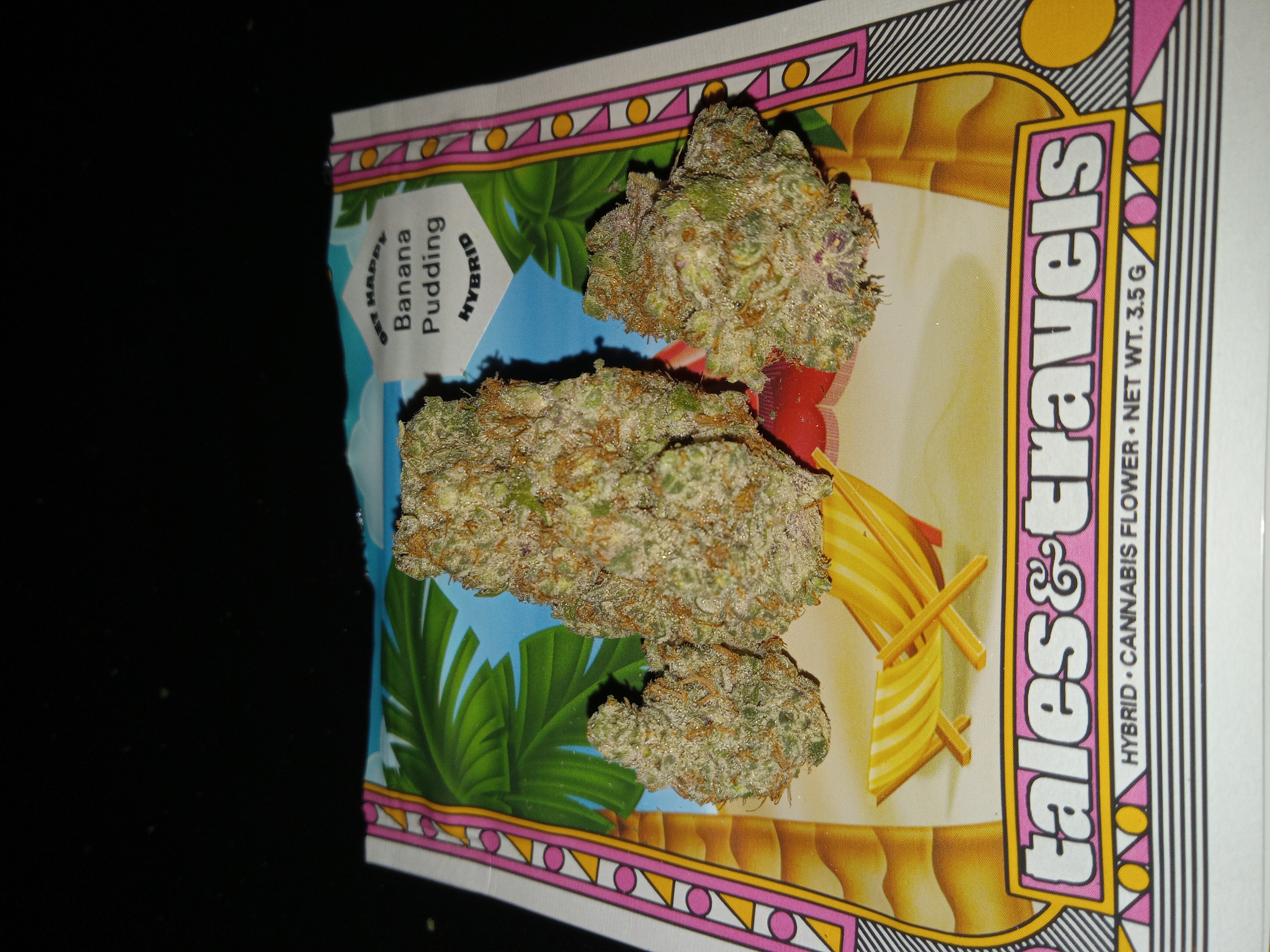 Photograph of product: TALES & TRAVELS - BANANA PUDDING (3.5G) (H)