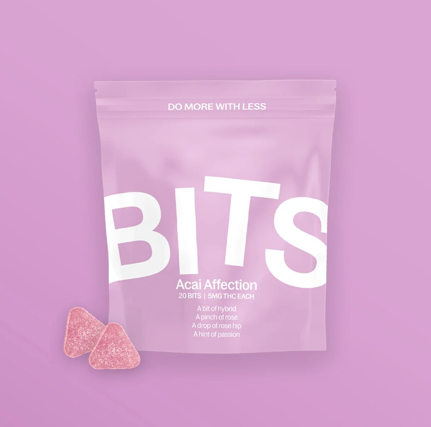 Photograph of product: [REC] BITS | Acai Affection | 100mg Soft Chews