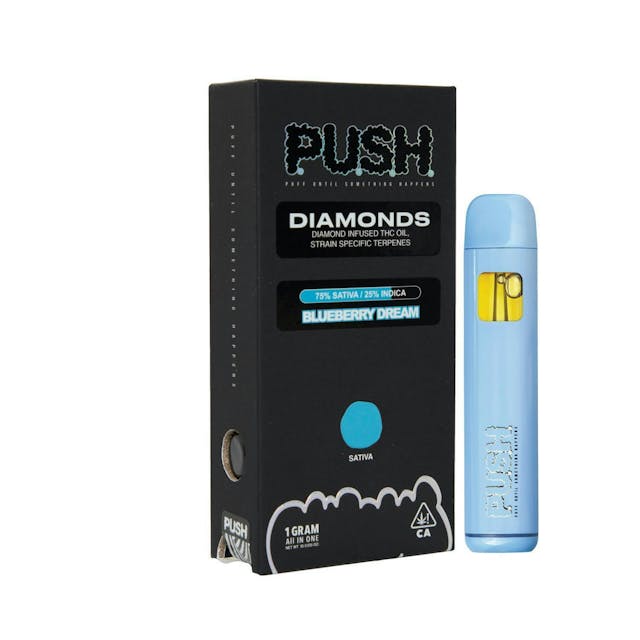 Photograph of product: Blueberry Dream | 1g Diamonds All In One - 