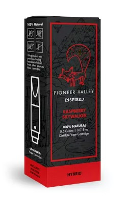 Photograph of product: Raspberry Skywalker | 1g Vape | Pioneer Valley