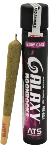 Photograph of product: BDay Cake [H] - MoonRock Preroll