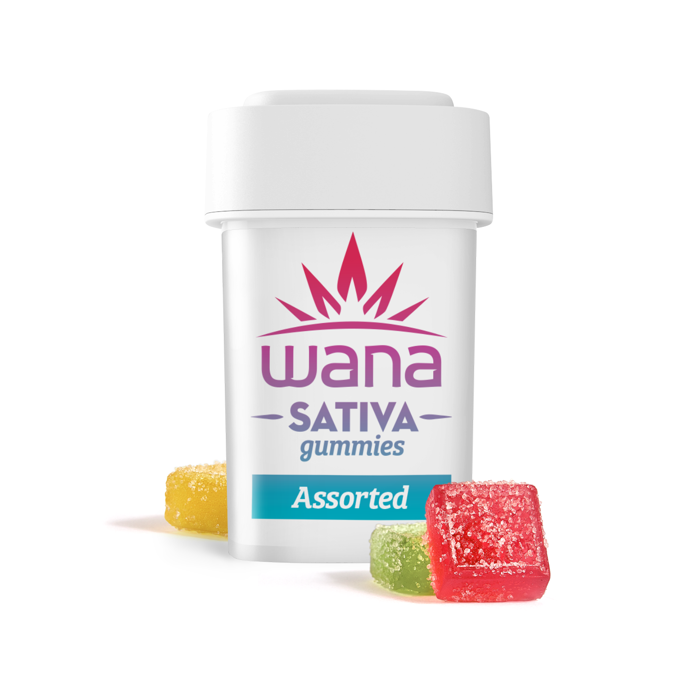 Photograph of product: Wana Classic Sour Gummies | Assorted Sativa