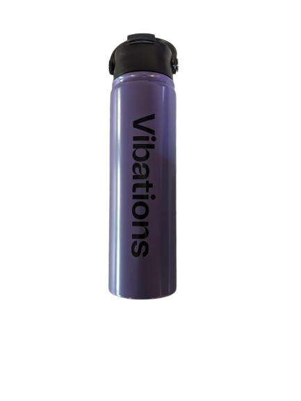 Photograph of product: Vibations Water Bottle (Purple)