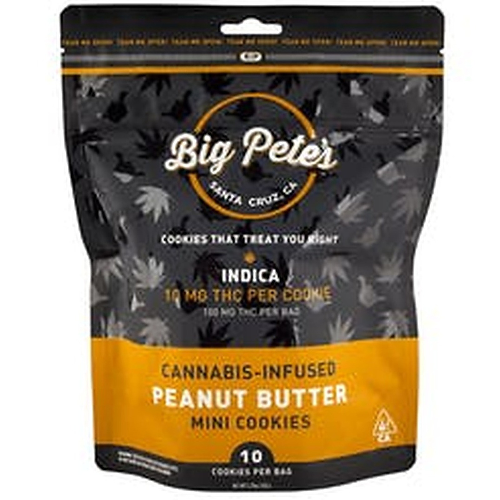 Photograph of product: 10pk Oui'd Peanut Butter Cookies Big Pete's
