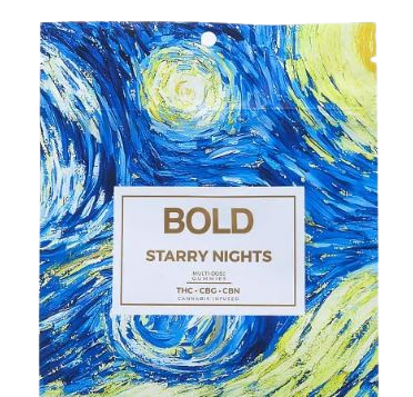 Photograph of product: 2:1:1 Starry Night Gummies
