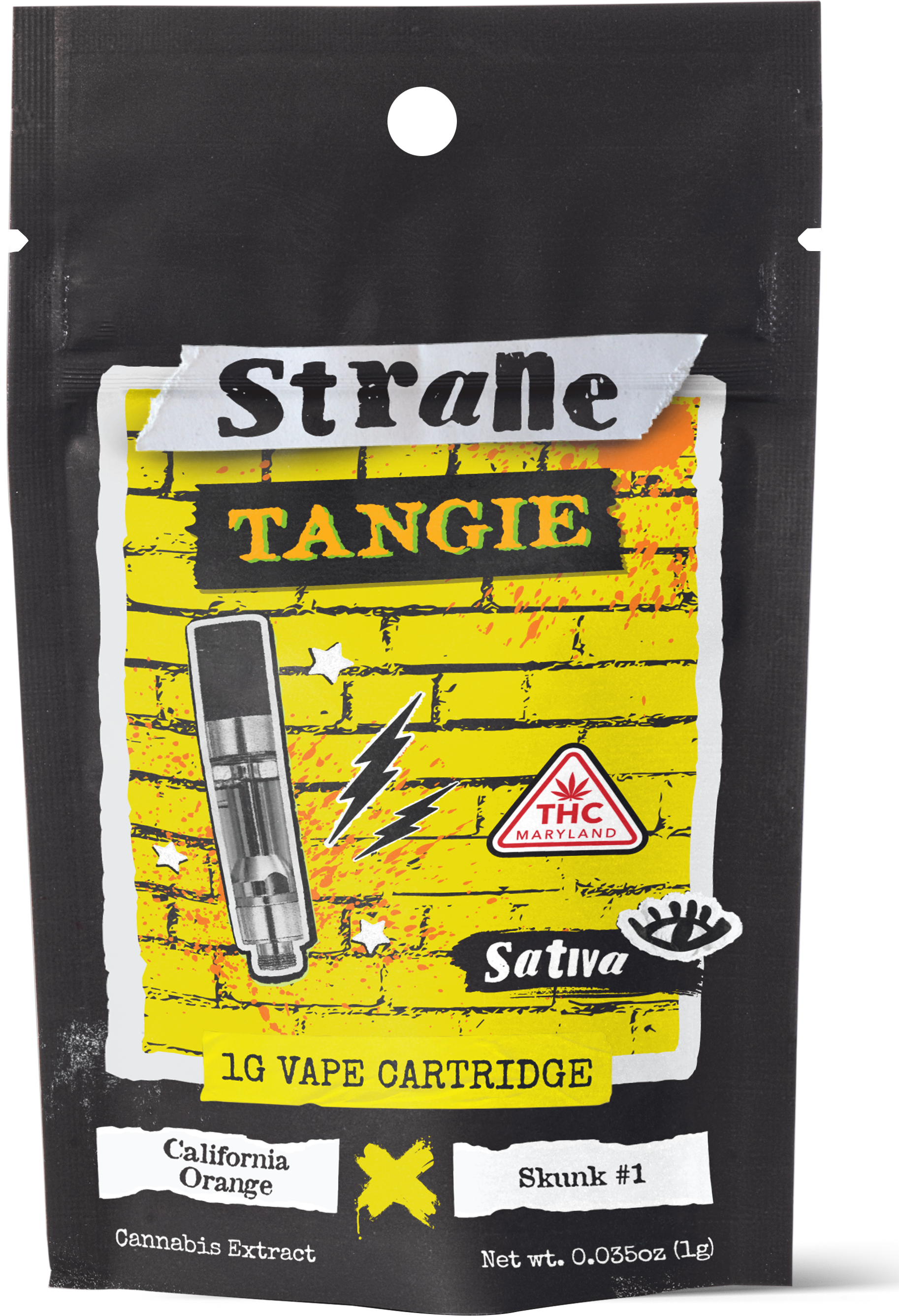 Photograph of product: Tangie Distillate Cartridge | 1g
