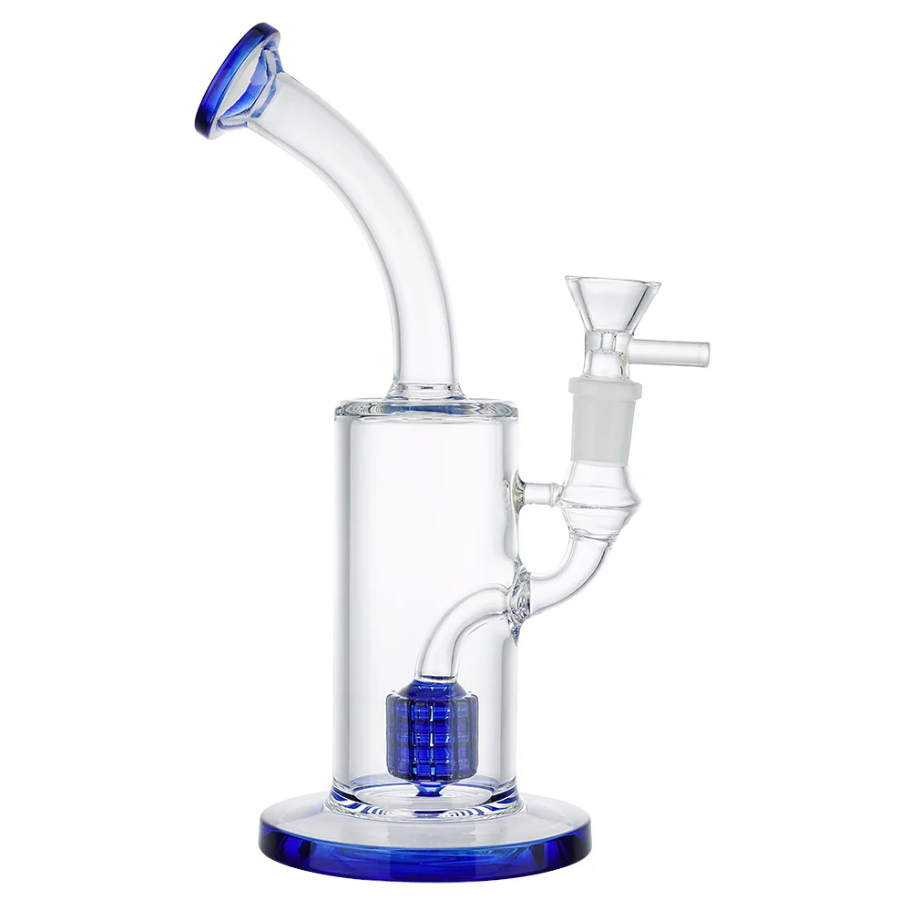 Photograph of product: (RIG) 8.5" HEAVY OIL RIG - CLEAR BLUE