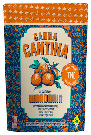 Photograph of product: Mandarin Gummies, 10-Pack