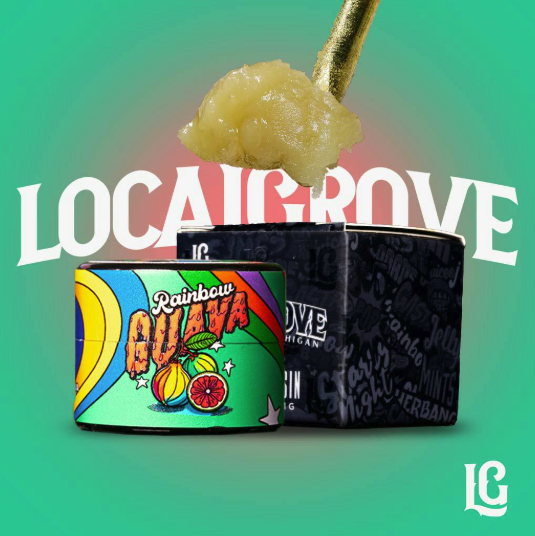 Photograph of product: Local Grove au chocolat Rosin - Guava Peach