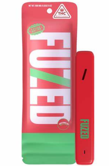 Photograph of Product: Fuzed Watermelon Disposable 1g