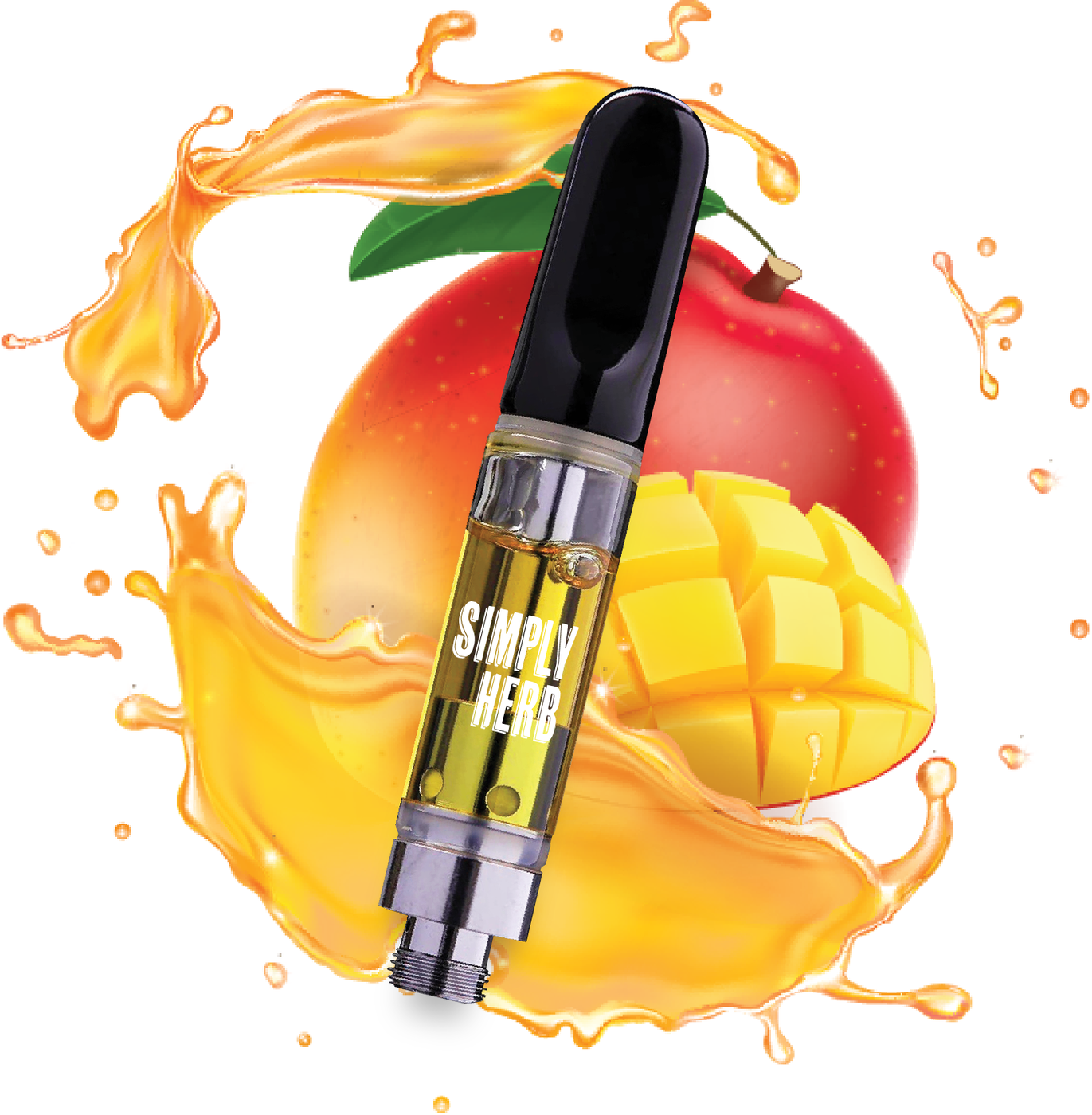 Photograph of product: Simply Herb Mango Tango (H) Cartridge 1g