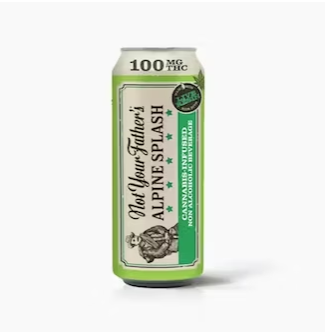 Photograph of product: Alpine Splash Lr + Caffeine   1 Pack