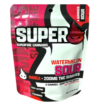 Photograph of product: Sour Watermelon | Gummies 200mg