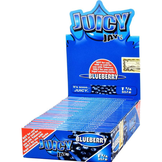 Photograph of product: Juicy Jay's | 1 1/4 Papers (Assorted Flavors)