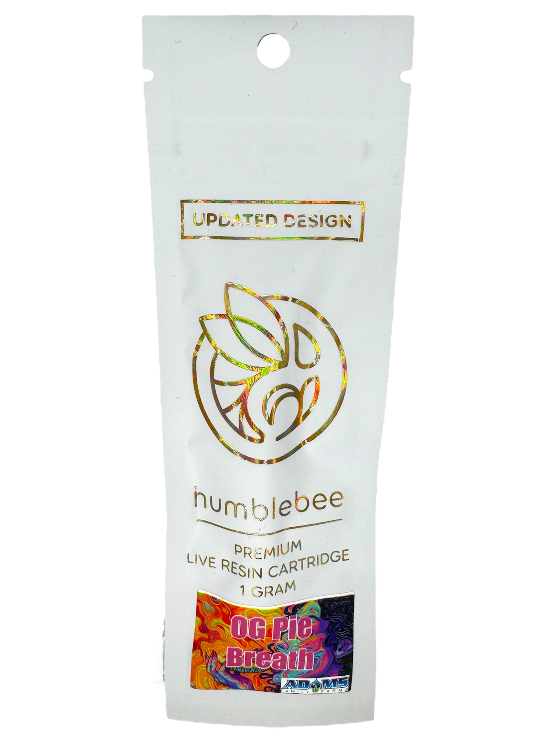 Photograph of Product: Og Pie Breath Live Resin Cartridge