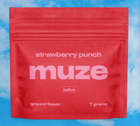 Photograph of product: Muze Strawberry Punch Preground - 7g