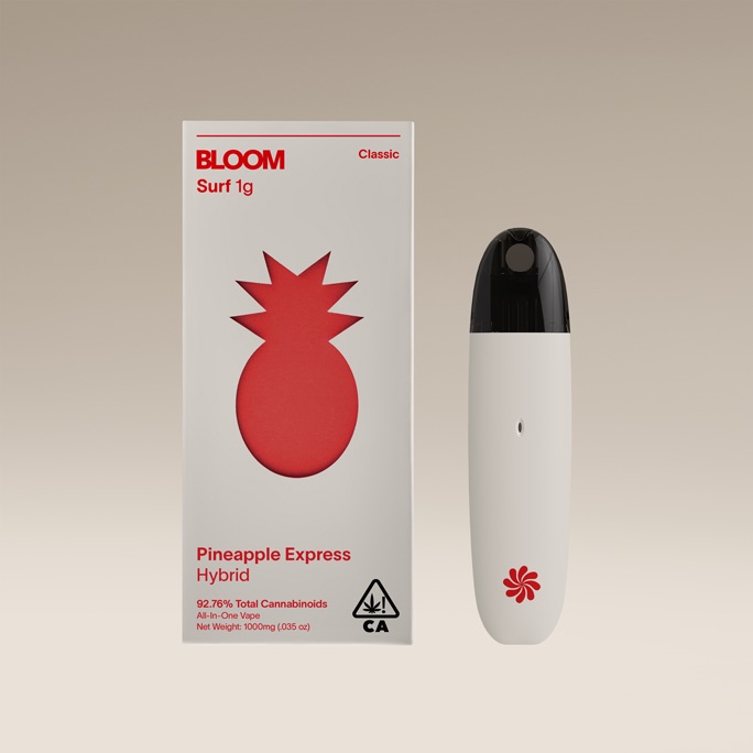 Photograph of product: Bloom | Disposable Classic Surf | Pineapple Express (H) | 1g