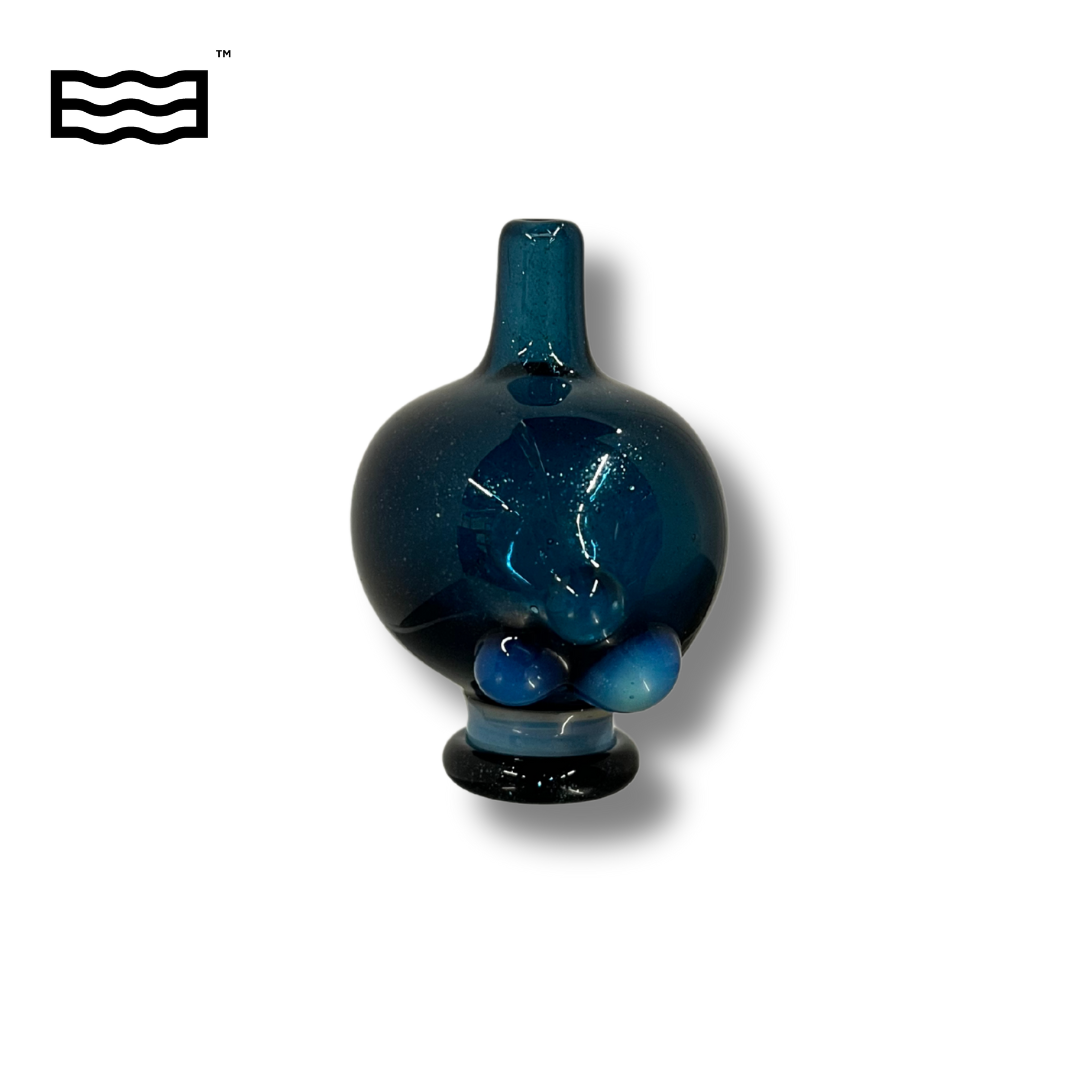 Photograph of product: Blue Bubble Cap